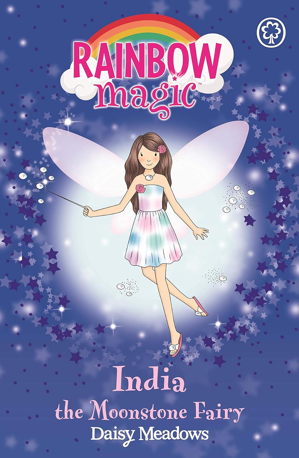 Rainbow Magic: India the Moonstone Fairy ( Book 1 of 7 in the Jewel Fairies Series )