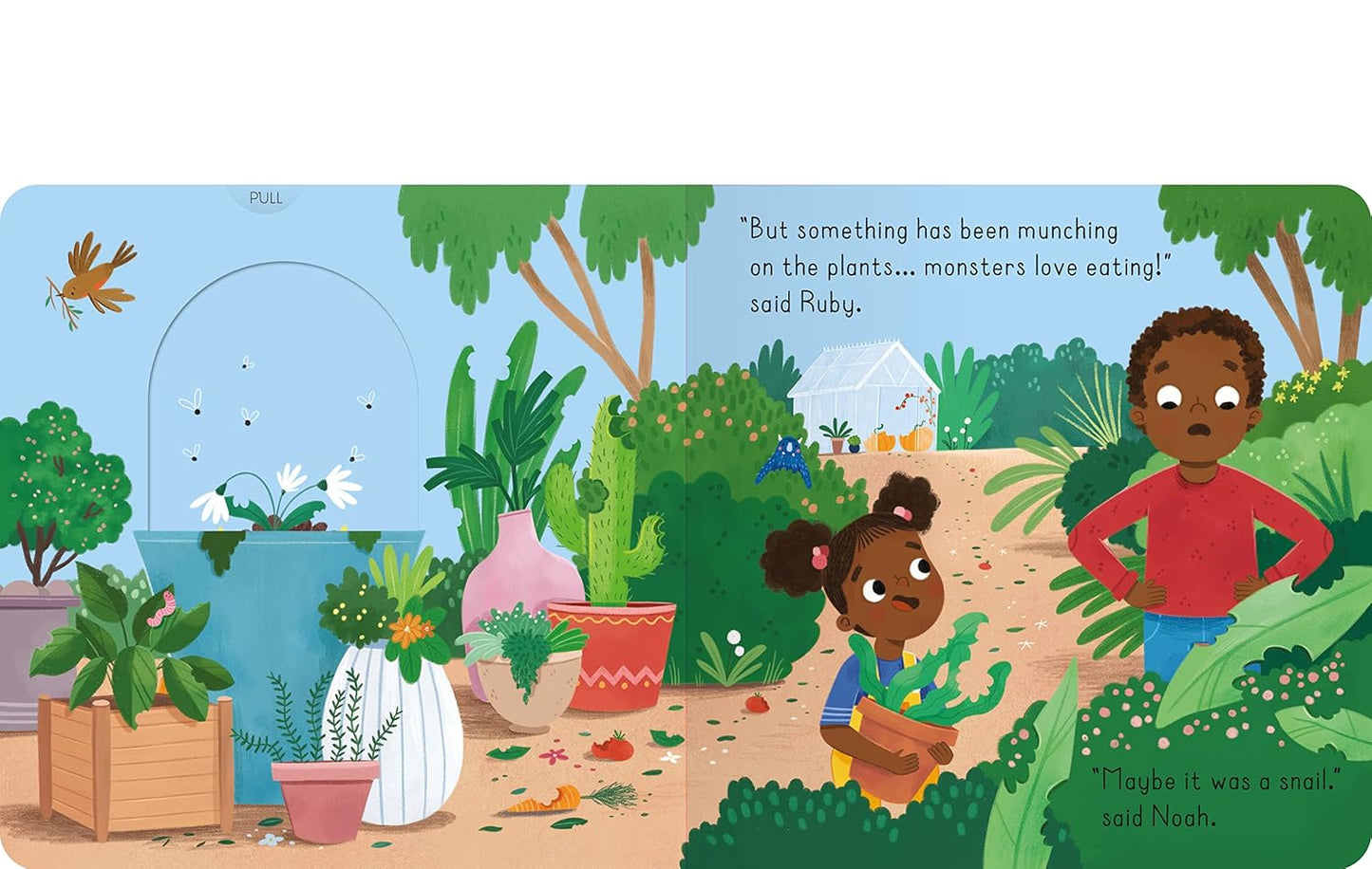 Happy Yak: Monster (lift the Paperbackap)