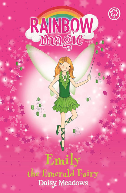 Rainbow Magic :Emily the Emerald Fairy (Book 3 of 7 in the Jewel Fairies Series )