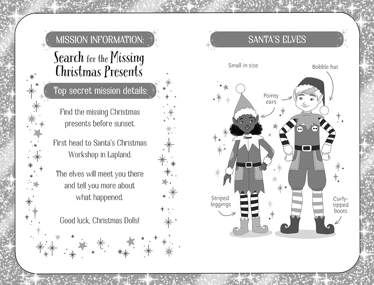 USBORNE | A STICKER DOLLY STORY | CHRISTMAS MYSTERY