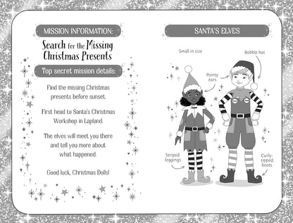USBORNE | A STICKER DOLLY STORY | CHRISTMAS MYSTERY