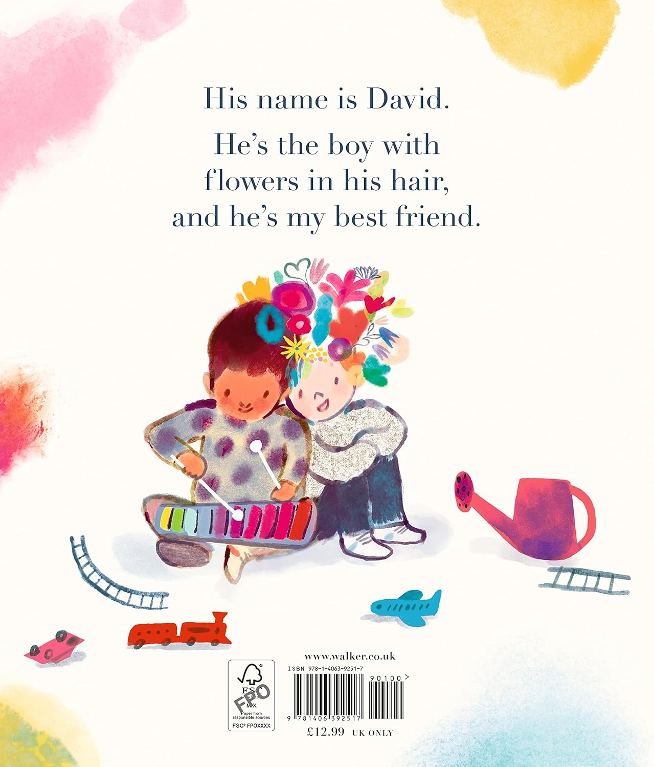 Boy with flowers in His Hair