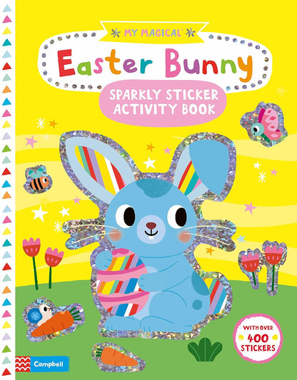 Campbell: Easter Bunny Sparkly Sticker Activity Book (Pack Of 30)