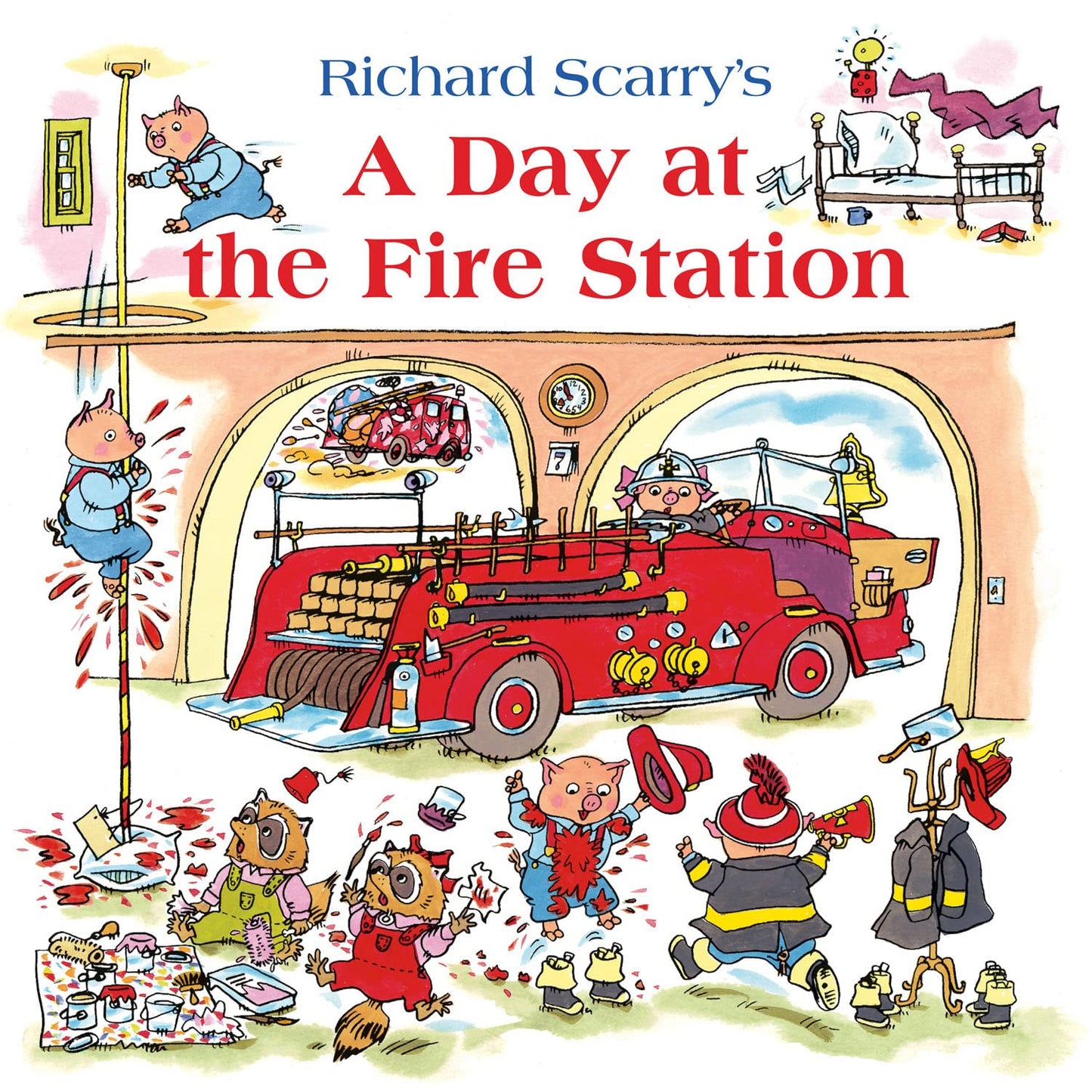 Scarry: Day at the Fire Station