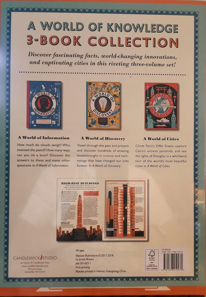 World of Knowledge 3 book collection slipcase