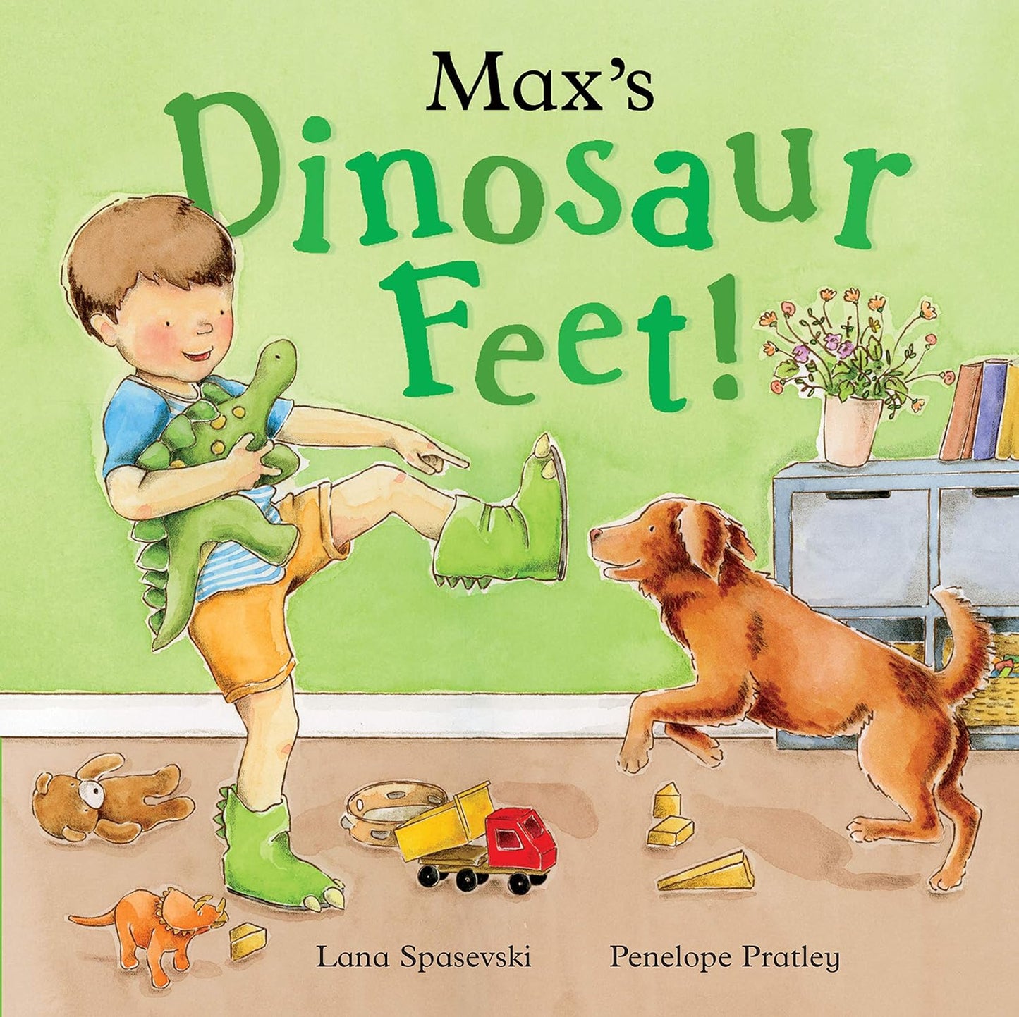Max's Dinosaur Feet!