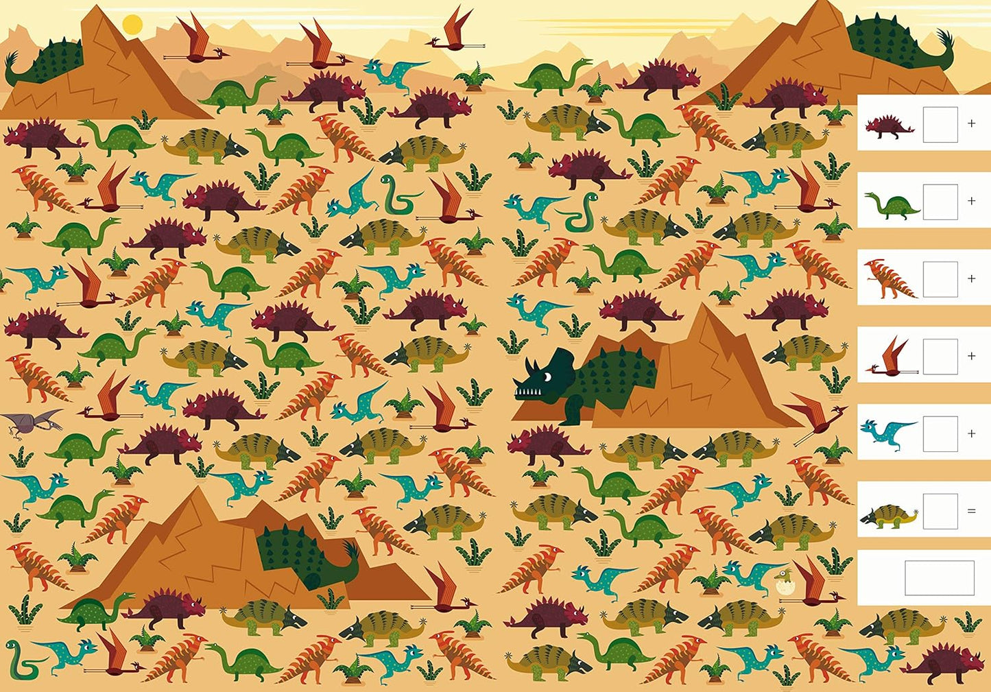 Search, find & count: Dinoland