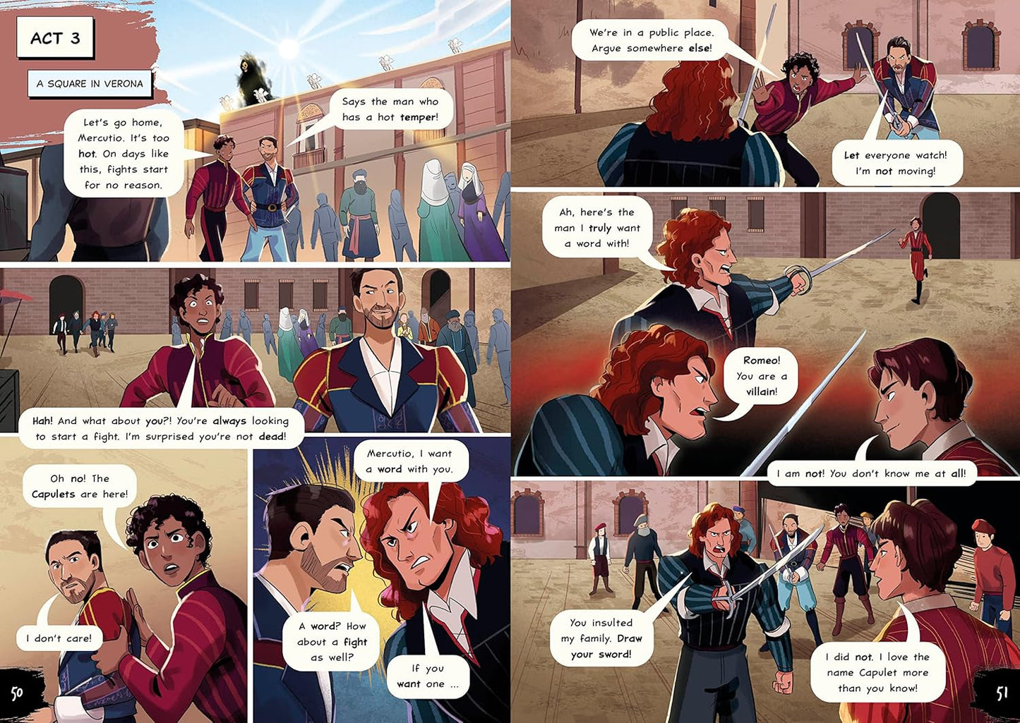 Classics in Graphics: Shakespeare's Romeo & Juliet