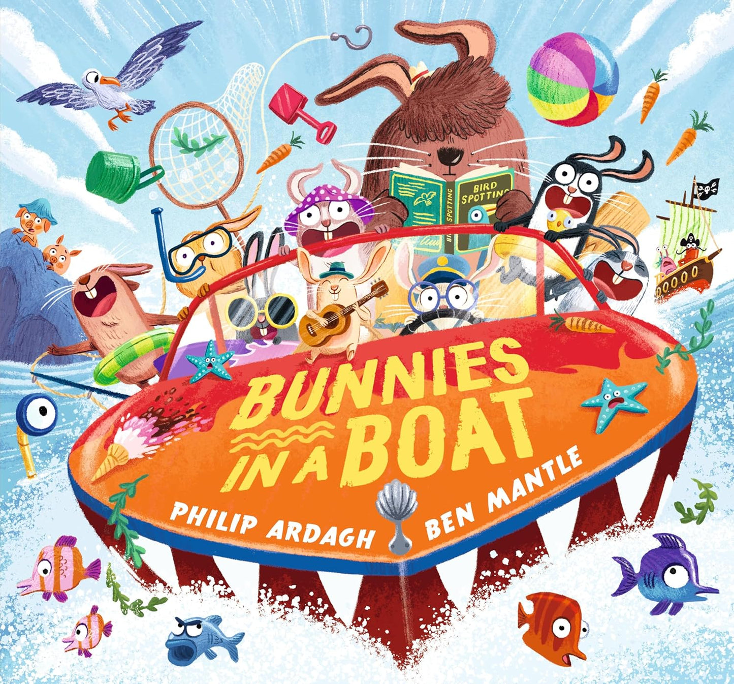 Bunnies in a Boat