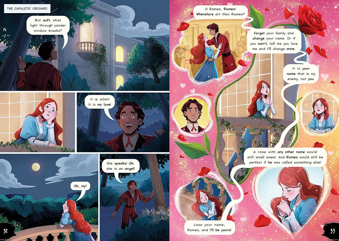 Classics in Graphics: Shakespeare's Romeo & Juliet