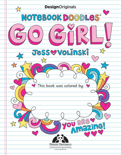 Go Girl! Notebook Doodles