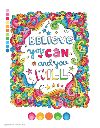 Go Girl! Notebook Doodles