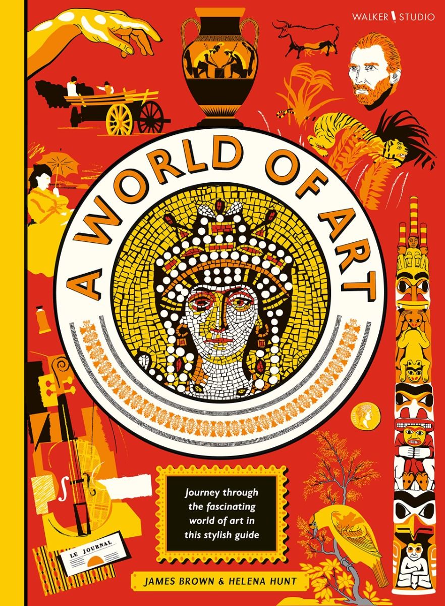 World Of Art- Journey through the fascinating world of art in this stylish guide