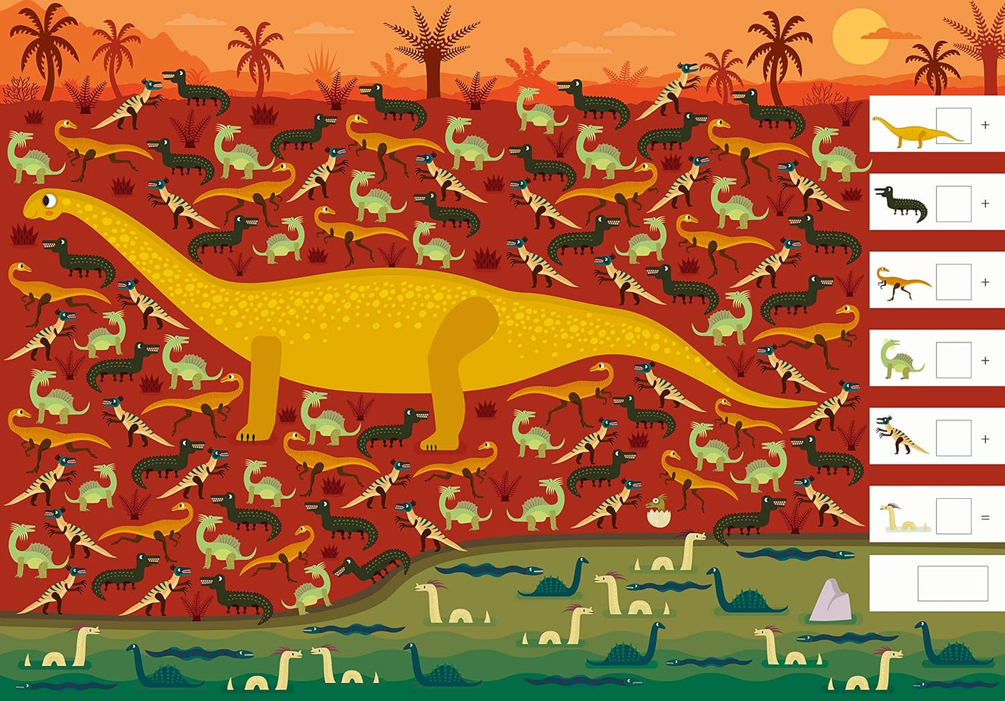 Search, find & count: Dinoland