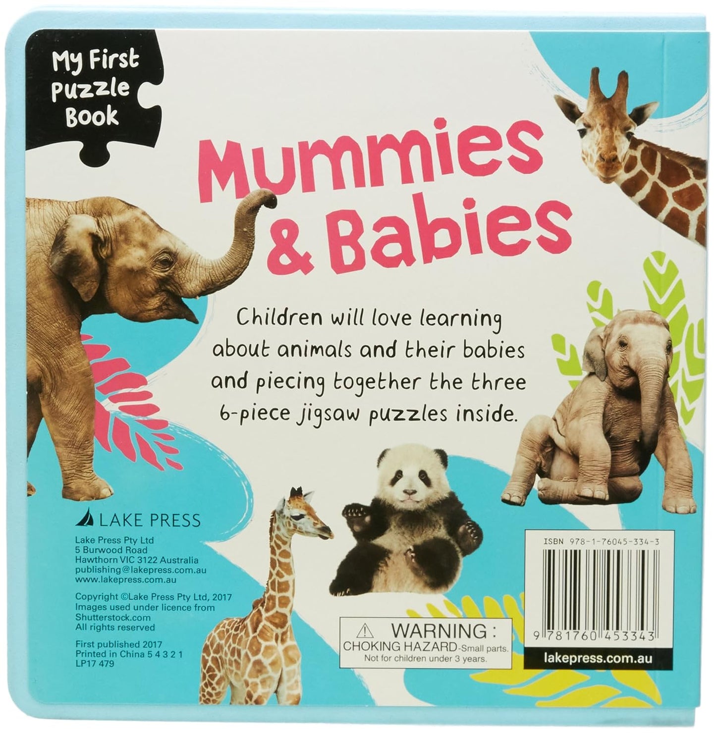 EVA Puzzle Books: Mummies & Babies