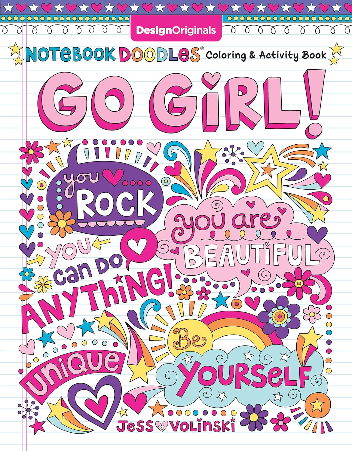 Go Girl! Notebook Doodles