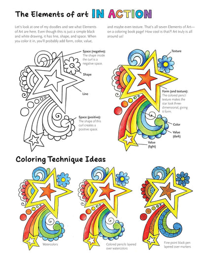 Go Girl! Notebook Doodles