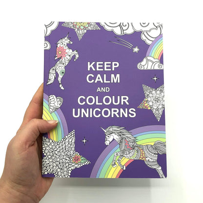 Keep Calm & Colour Unicorns