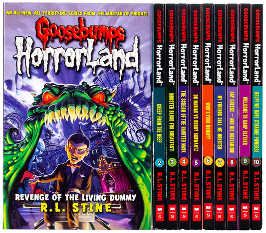 Goosebumps Horrorland ( a set of 10 books)