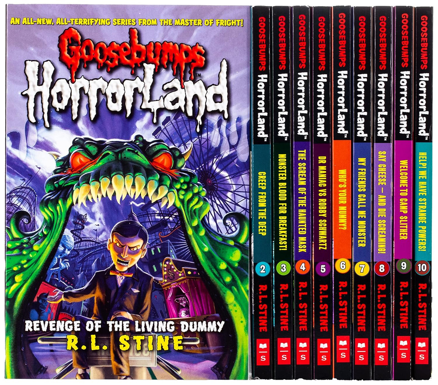 Goosebumps Horrorland ( a set of 10 books)