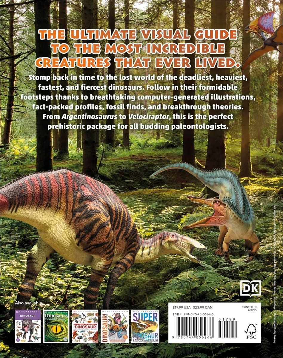 Extraordinary Dinosaurs & Other Prehistoric Life Visual Encyclopedia