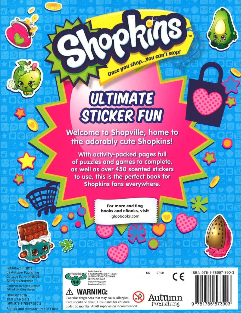 Shopkins: Ultimate Sticker Fun