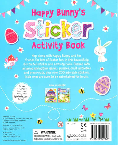 Happy Bunny's Sticker Activity Book