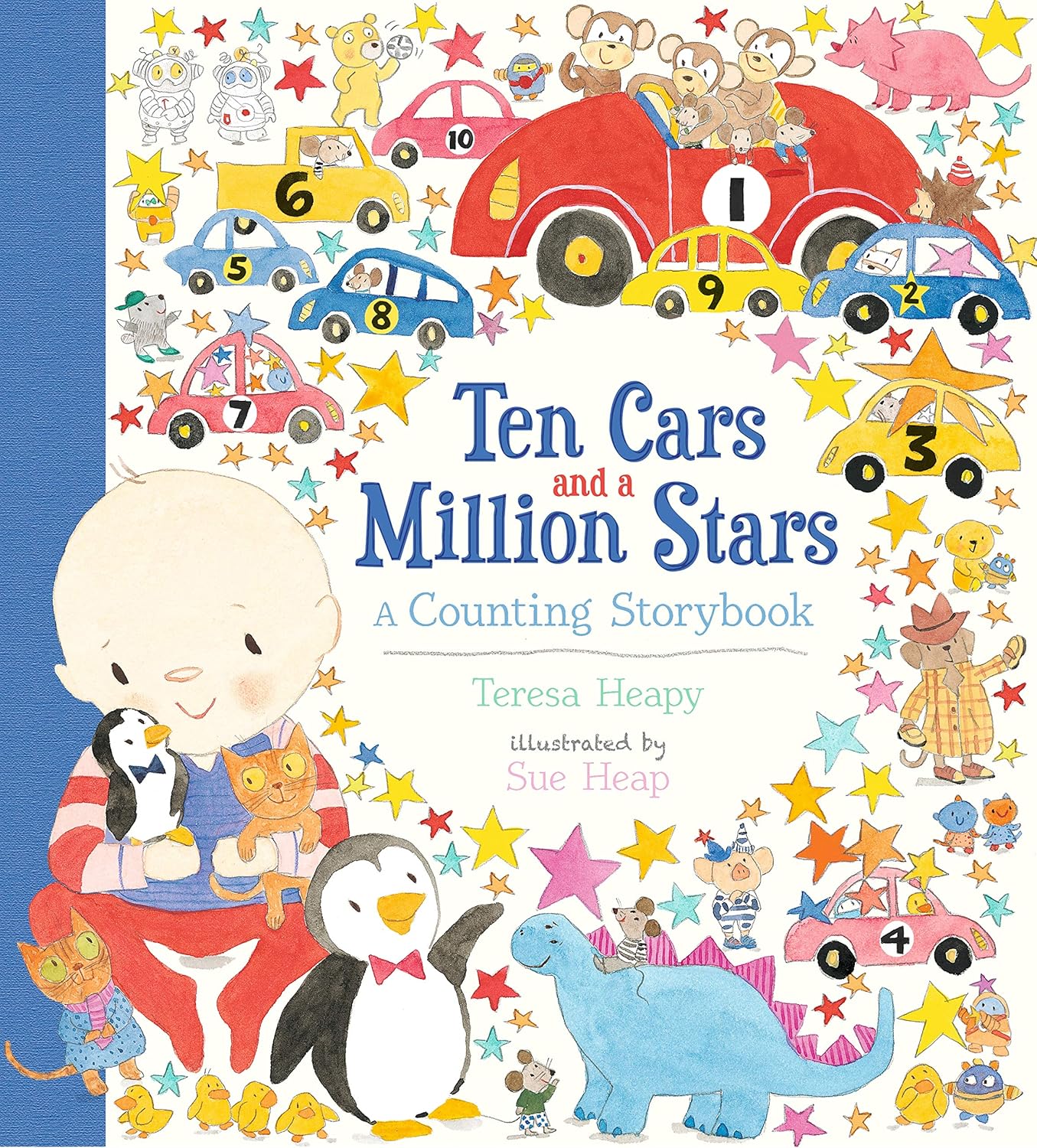 Ten Cars and a Million Stars :A Counting Storybook