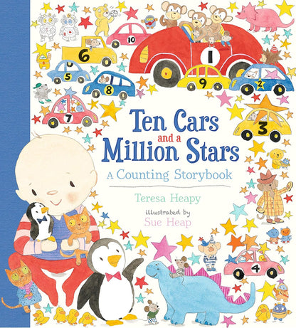 Ten Cars and a Million Stars :A Counting Storybook