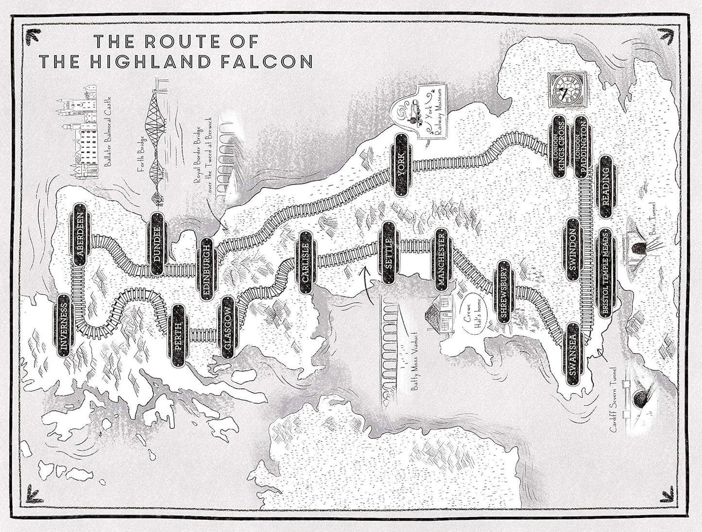 The Highland Falcon thief ( Pack of 30 )