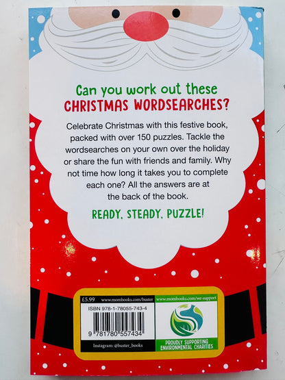 Christmas Wordsearches for Kids (Pack of 30)