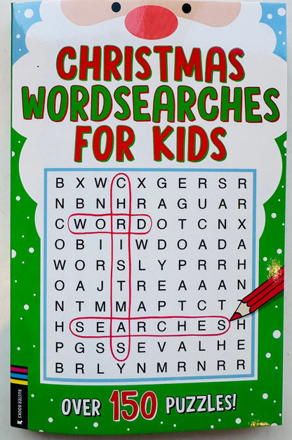 Christmas Wordsearches for Kids (Pack of 30)