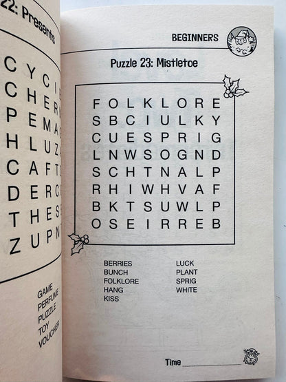 Christmas Wordsearches for Kids (Pack of 30)