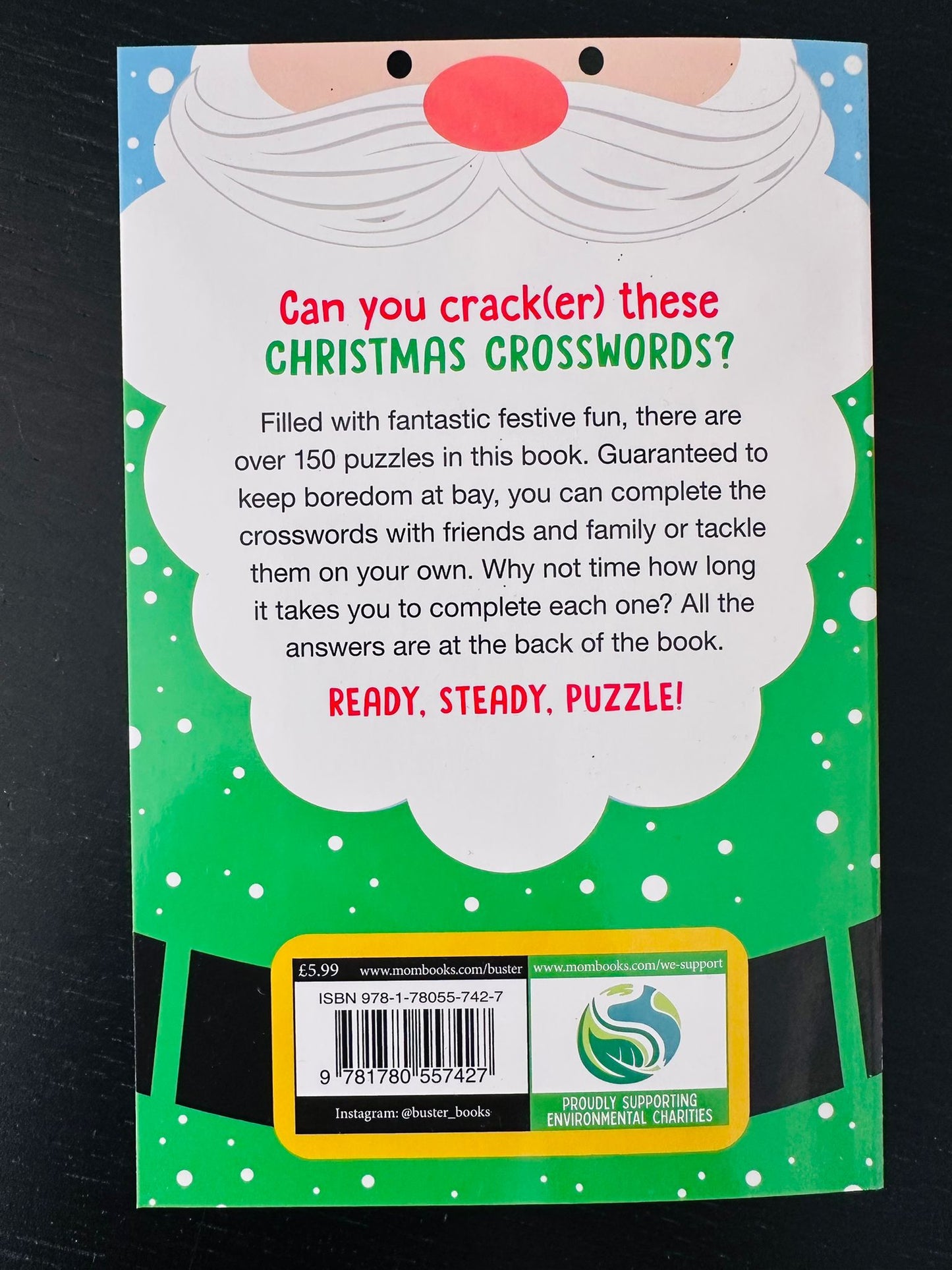 Christmas Crosswords for Kids (Pack of 10)