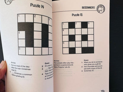 Christmas Crosswords for Kids (Pack of 10)