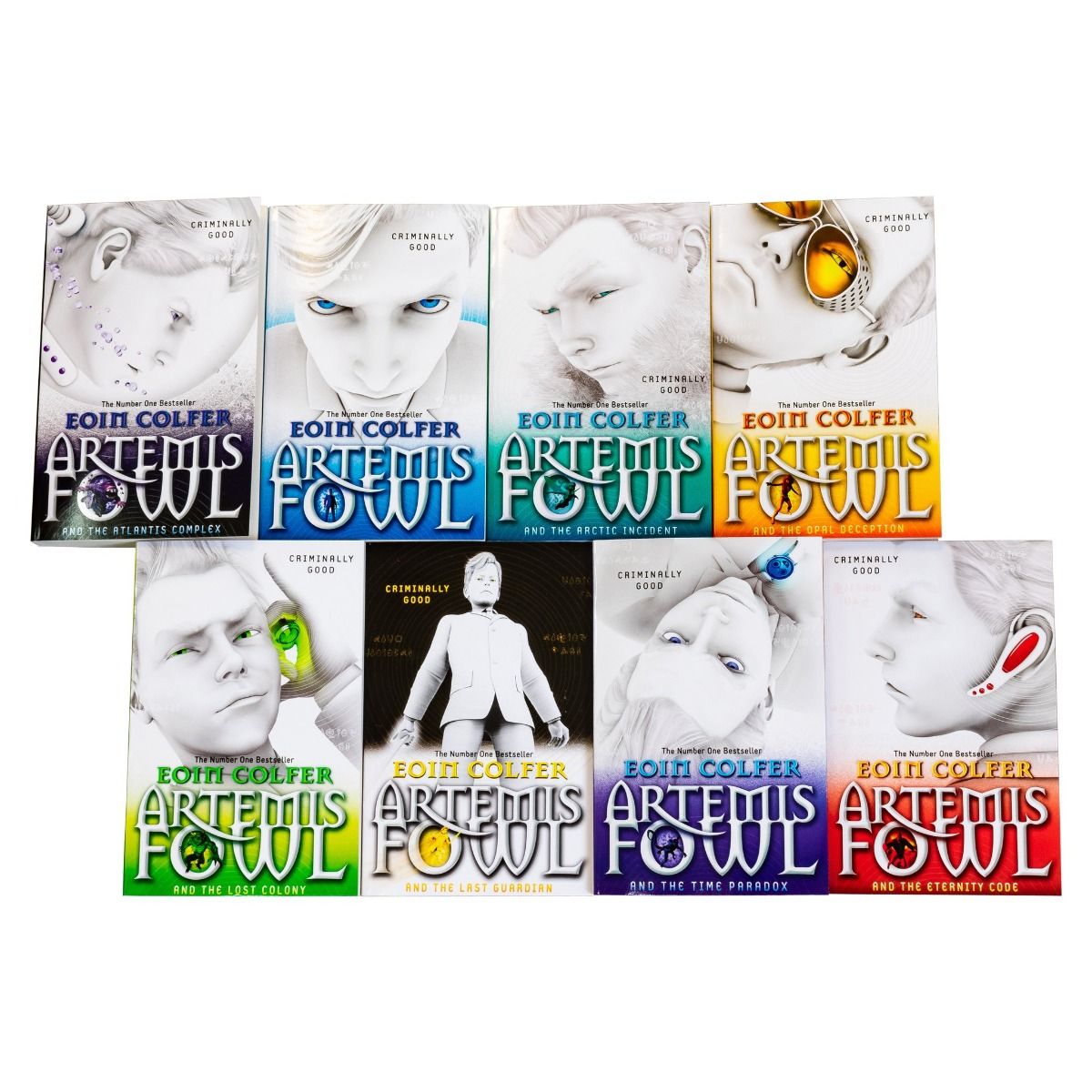 Artemis Fowl (a set of 8 books)
