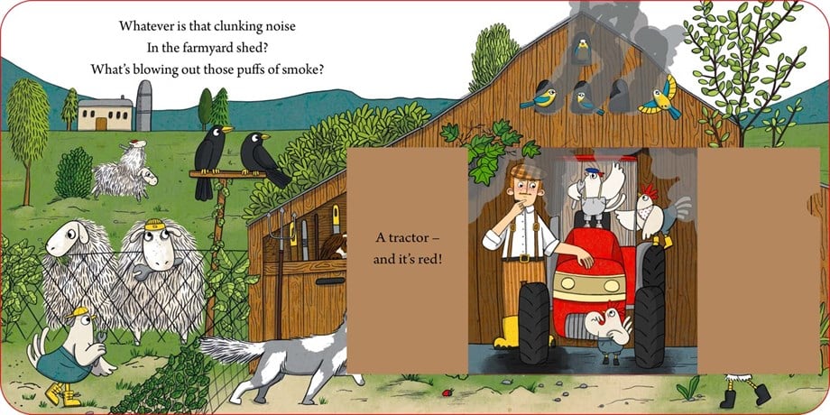 Mr Chug & the Red Tracker (lift the flap)