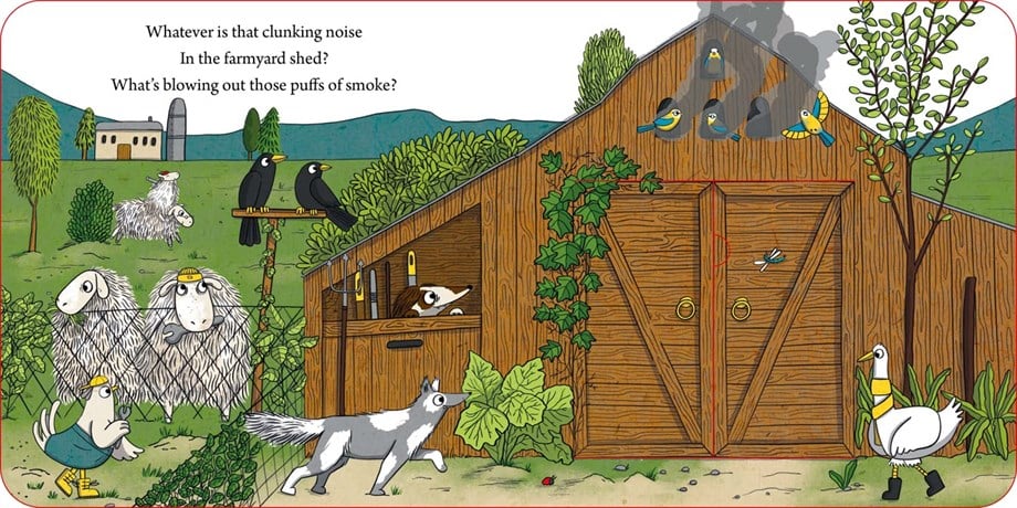 Mr Chug & the Red Tracker (lift the flap)