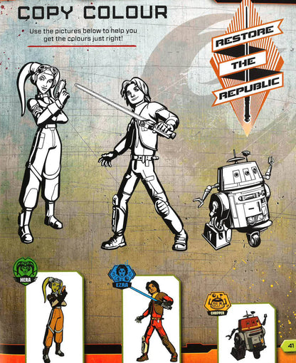 Star Wars: Rebels Story & Activity Book