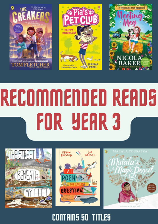 50 Recommended Reads for Year 3