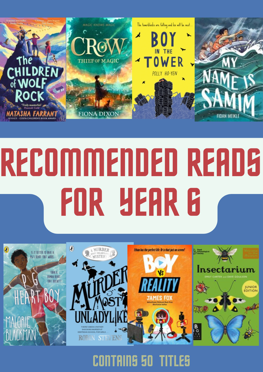50 Recommended Reads for Year 6
