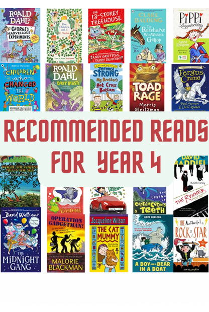 50 Recommended Reads for Year 4
