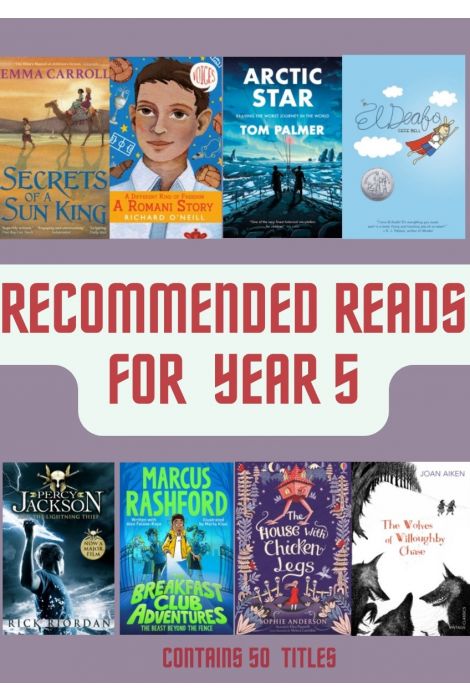50 Recommended Reads for Year 5