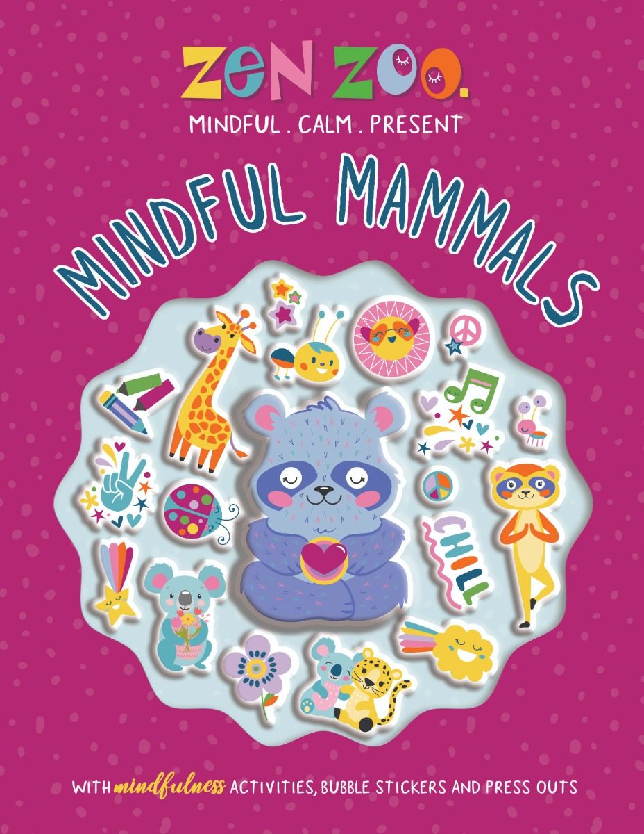 Mindful Mammals Bubble Sticker (Pack of 10)